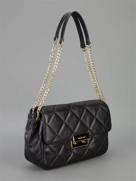 michael kors makeup pouch|Michael Kors quilted shoulder bag.